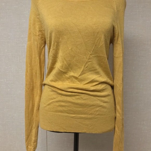 MOSSIMO BRAND GOLD / DEEP MUSTARD SWEATER - Picture 5 of 8